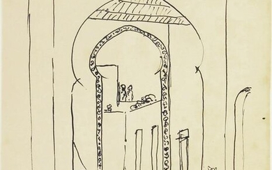 Henri Matisse (1869-1954) Pen & Ink Drawing
