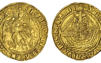 Henry VII (1485-1509), Angel, 1504-1509, Type V, Tower