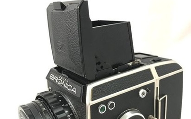 In a BRONICA suitcase, a BRONICA ZENZA