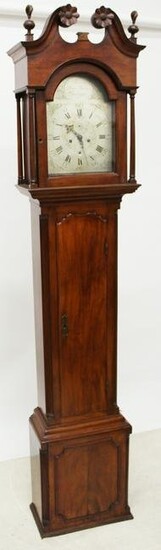 Isaac Pearson Rodman Tall Case Clock
