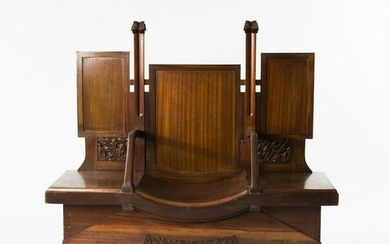 Italy, Waiting bench / reception furniture, c. 1910