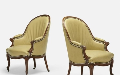 John Dickinson, Custom armchairs, pair