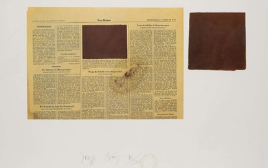 Joseph Beuys (1921-1986), Der Motor, 1980