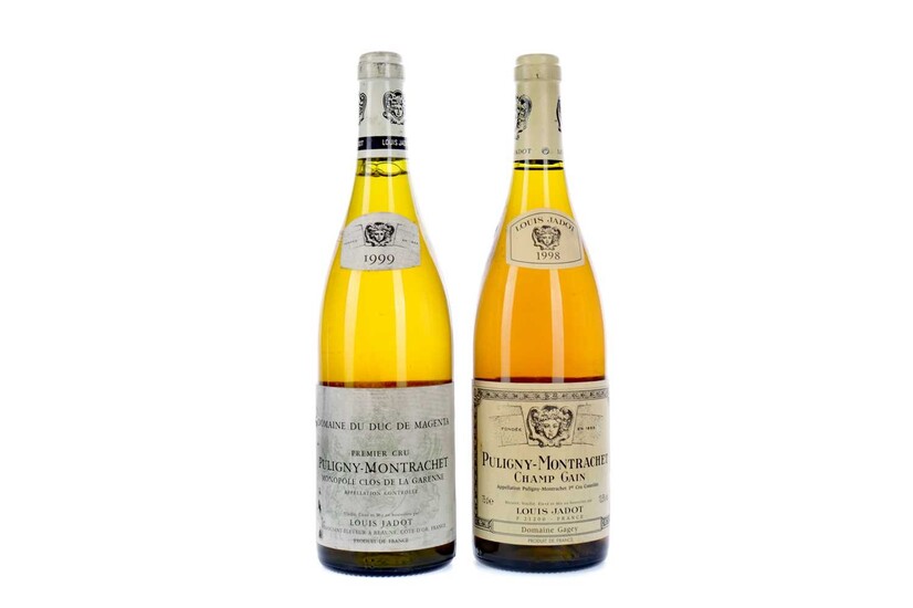 LOUIS JADOT PULIGY-MONTRACHET 1999 AND 1998