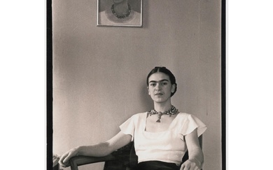 LUCIENNE BLOCH (American, 1909-1999) Frida at the Barbizon Plaza Hotel 1932 silver gelatin print printed 1977 28 x 20cm