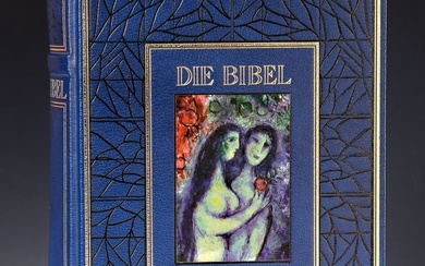 La Bible, illustrée par Marc Chagall (1887 1985), Pattloch 1990, avec de nombreuses illustrations en...