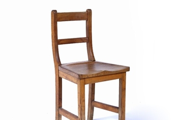 Labelled chapel chair
