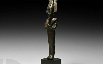 Large Egyptian Statuette of Osiris