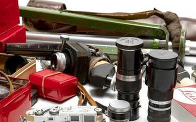 Leica Camera Set Leitz equipment accessories