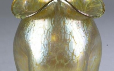 Loetz Art Nouveau Candia Papillon vase.