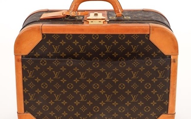 Louis Vuitton Soft Side Monogram Leather Suitcase