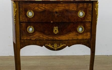 Louis XV Style Marble-Topped Commode