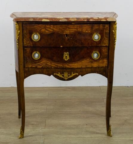 Louis XV Style Marble-Topped Commode