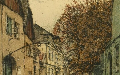 Luigi Kasimir, 'Kahlemberger Strasse, September 1817'