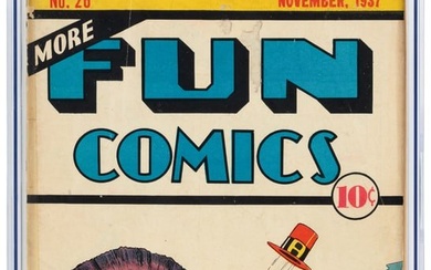 MORE FUN COMICS #26 * One of 6 Copies on the Census