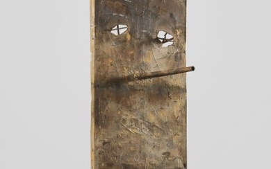 Mark Grotjahn, Untitled (Free Standing Large Garden Sculpture Mask M24.g)