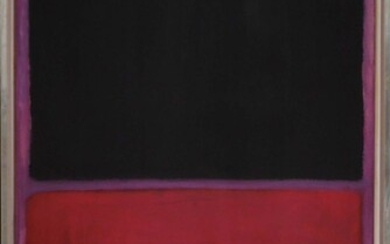Mark Rothko Attr.: Color Field ( Purple, Black, Brown, Red)