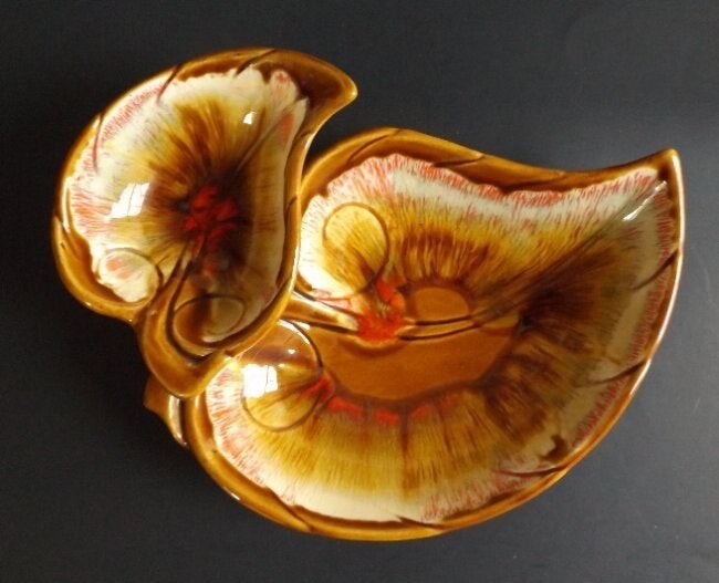 Maurice California Chip Dip Serving Dish 1960s Pottery