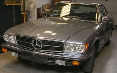 Mercedes Benz W107 380 SL, 01.07.1981, 51.000 miles (ORIGINAL), Hardtop ci-joint, a été importé en...