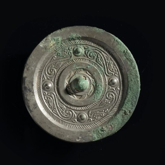 Miroir circulaire Chine. Dynastie des Han…
