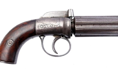 Moore London six-barrel revolver