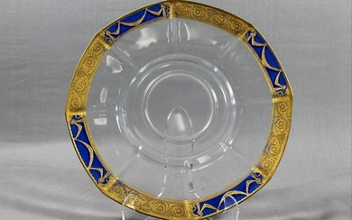 Morano Gilt Rim Glassware