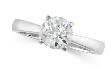 NO RESERVE - A SOLITAIRE MOISSANITE ENGAGEMENT RING