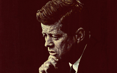 NORMAN ROCKWELL (1894-1978) Portrait of John F. Kennedy