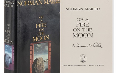Norman Mailer Signed Book - Of a Fire on the Moon