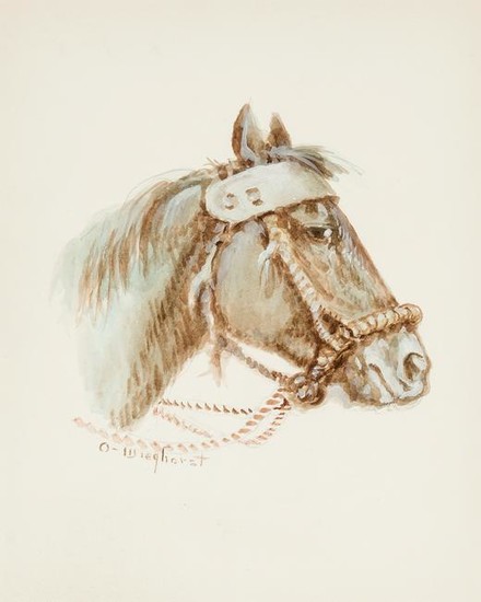Olaf Wieghorst | Horse with Fancy Bridle