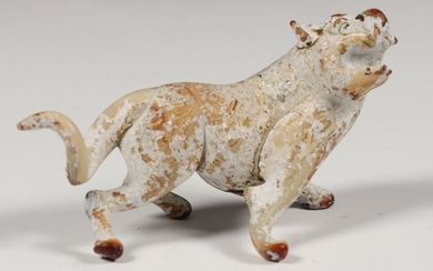 Opaque glass animal figure, possibly Roman , l....