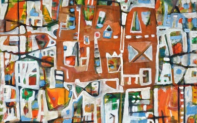 PETER FERGUSON (1956 - ) Waterfront, 2003 oil on canvas...