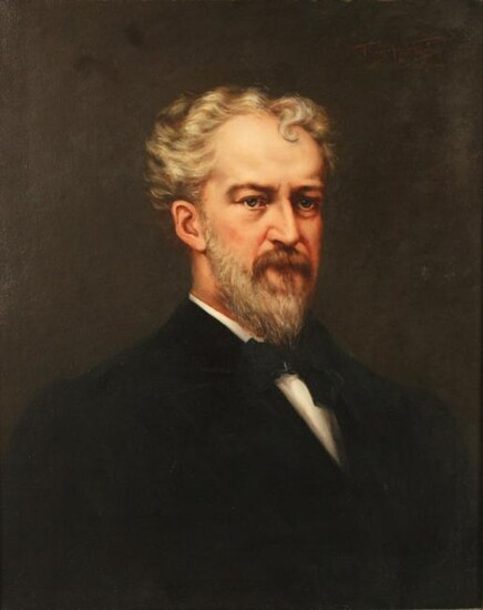 PORTRAIT OF ROSCOE CONKLING BY FRANCES HUNT THROOP