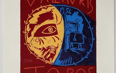 Pablo Picasso (after) - Toros en Vallauris, 1959