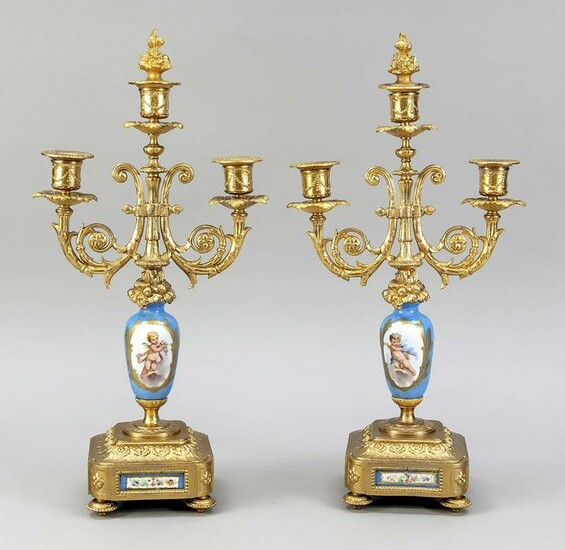 Pair of candlesticks, France