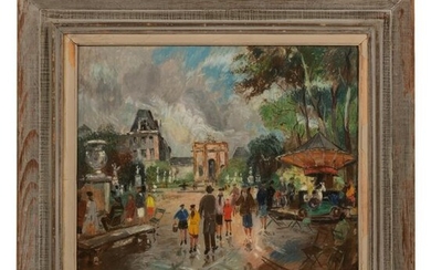 Parisian Painting after Kees Van Dongen 1877-1968