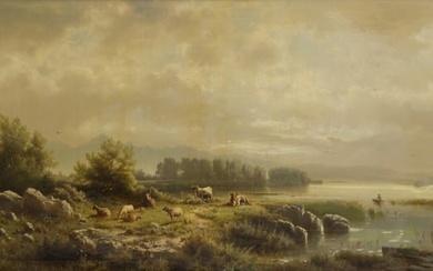 Pastoral Oil on Canvas