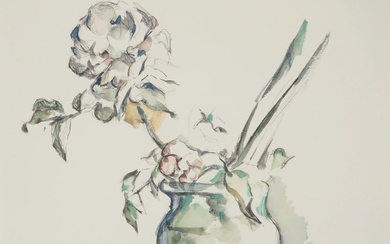 Paul CEZANNE - Roses dans un vase