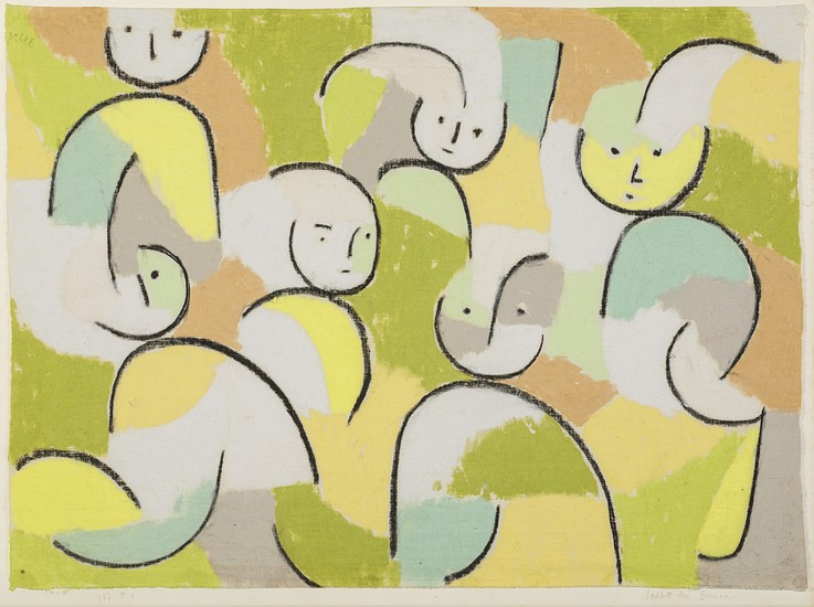 Paul Klee (1879-1940), Sextett der Genien