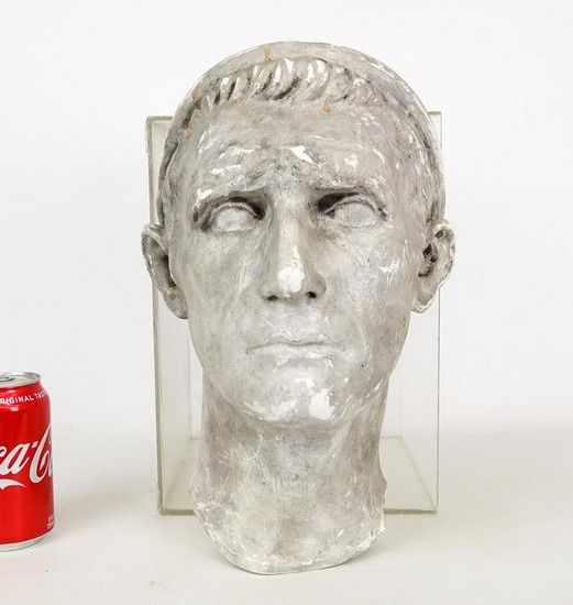 Plaster Cast Of Roman Bust