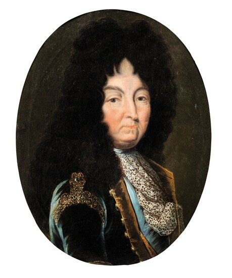 Portrait of Louis XIV of France, Follower of Pierre Gobert