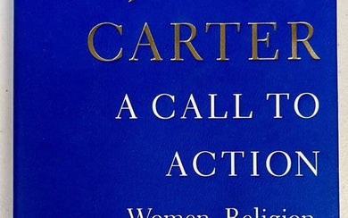President JIMMY CARTER Signed "A Call To Action" hardcover book-JSA AC77702