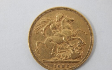 QV Full Gold Sovereign 1888