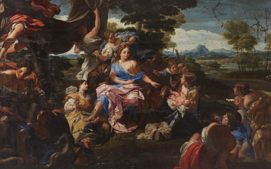 ROMAN SCHOOL, EARLY 18TH CENTURY The Finding of Moses
