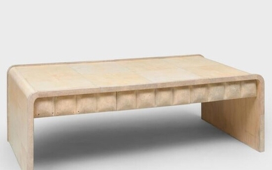 R&Y Augousti Parchment and Shagreen Low Table