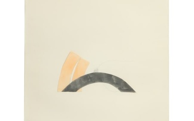 Richard Tuttle, New York, New Mexico (b. 1941), abstract, 1978, watercolor and graphite collage on