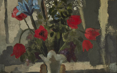 Roland Oudot, French 1897-1981 - Floral still life, 1931; oil...