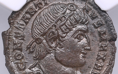 Roman Empire, Trier AE3/4 (BI Nummus) - Constantine I (AD 307-337) - NGC MS