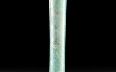 Roman Imperial Glass Unguent, Candlestick Form