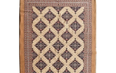 Romanian Hamadan Style Wool Carpet.
